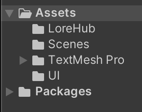 Unity Folder Structure